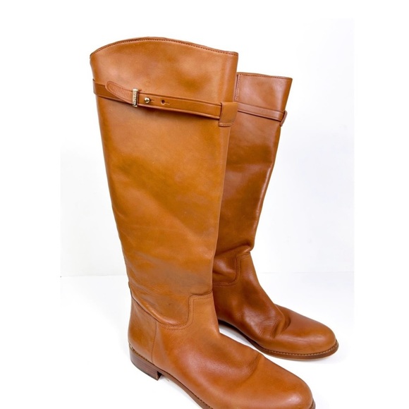 Coach Shoes - Coach Brown Leather Boots